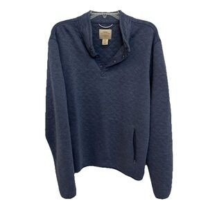 Telluride Clothing Company Men's Quarter Button-up Quilted Shirt XL Long Sleeve